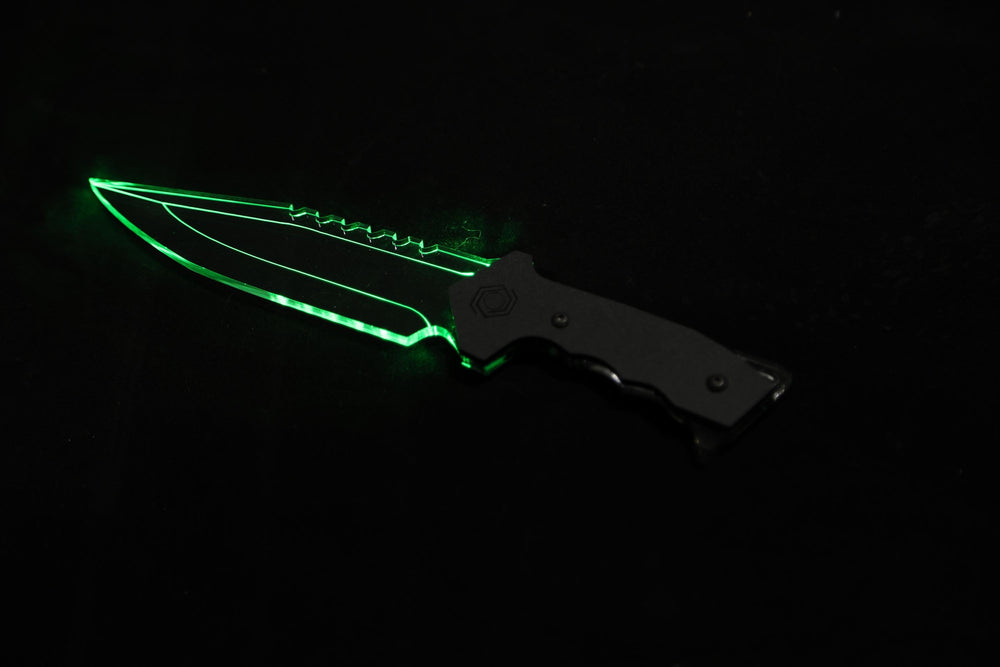 LED Cosplay Blade – Cyberpunk Light-Up Prop | Acrylic Glow Blade | Custom Sci-Fi Accessory