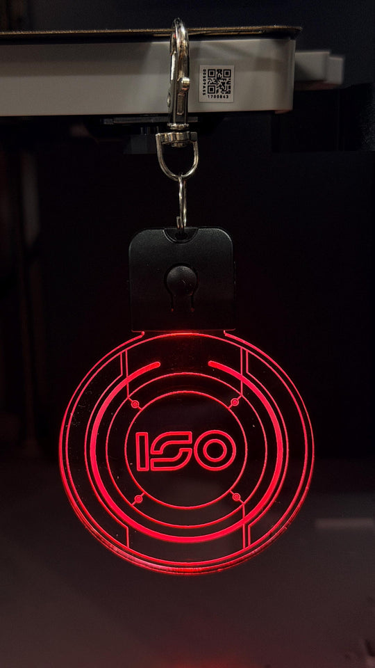 LED Identity Disc - Personalized Color Changing LED Charm for Cosplay Gear