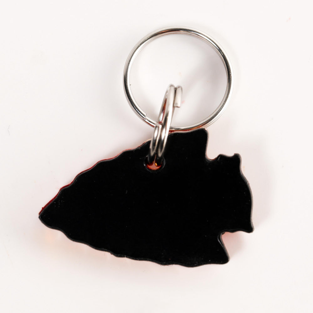 Personalized Pet Tag - Custom Arrowhead Dog Tag With Stainless Steel Ring