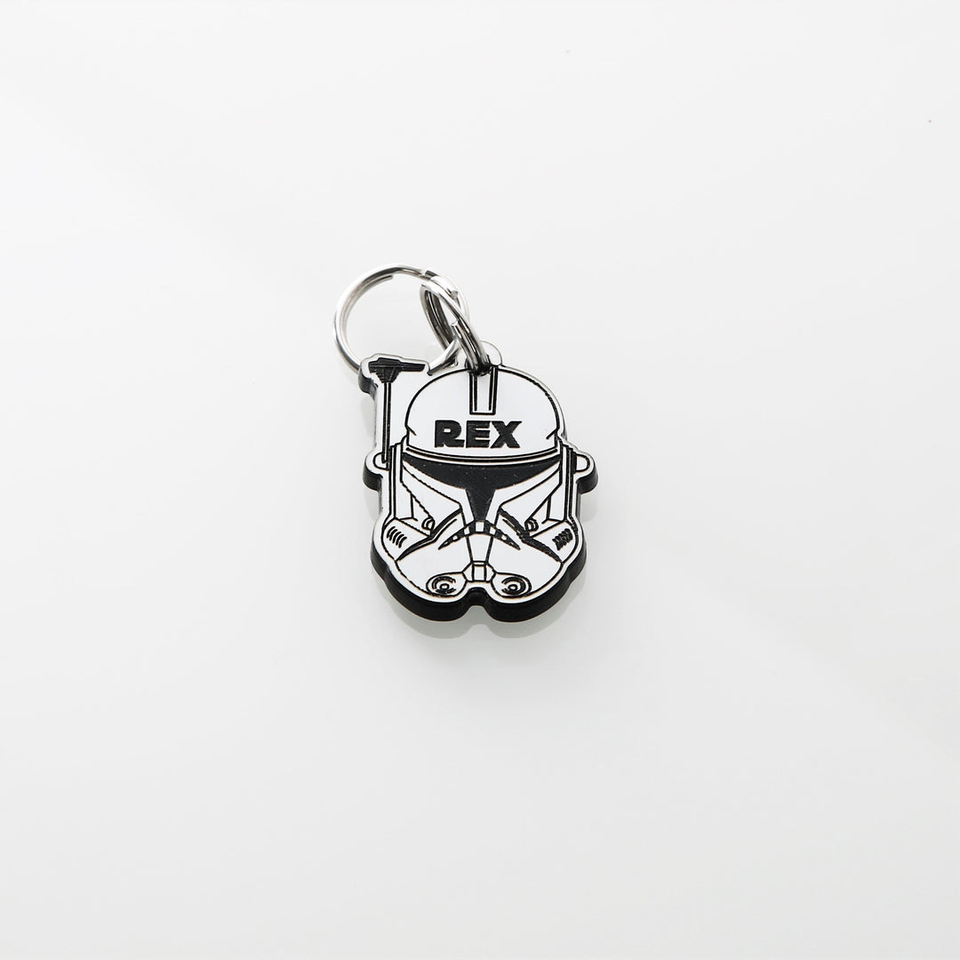 Personalized Pet Tag – Custom Star Wars Dog Collar Tag | Kylo Ren & Darth Vader
