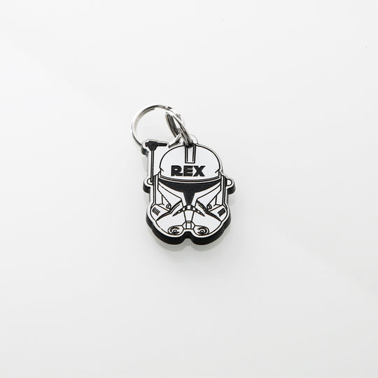 Personalized Pet Tag – Custom Star Wars Dog Collar Tag | Kylo Ren & Darth Vader