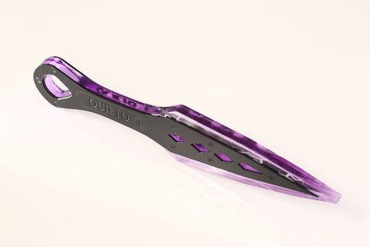 Cyberpunk Knife – UV Reactive Blade | Glow Under Blacklight – Premium Cast Acrylic Dagger