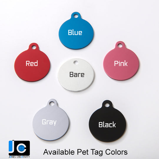 Personalized Pet Tag – Custom Dog Tag | Metal, Weatherproof Sci-Fi Pet ID