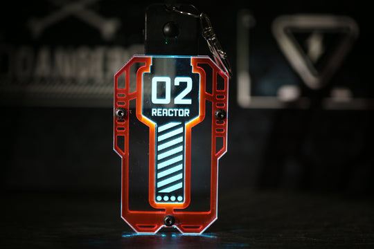 Cyberpunk Access Key - LED Rechargeable Pendant | Futuristic Cosplay Prop