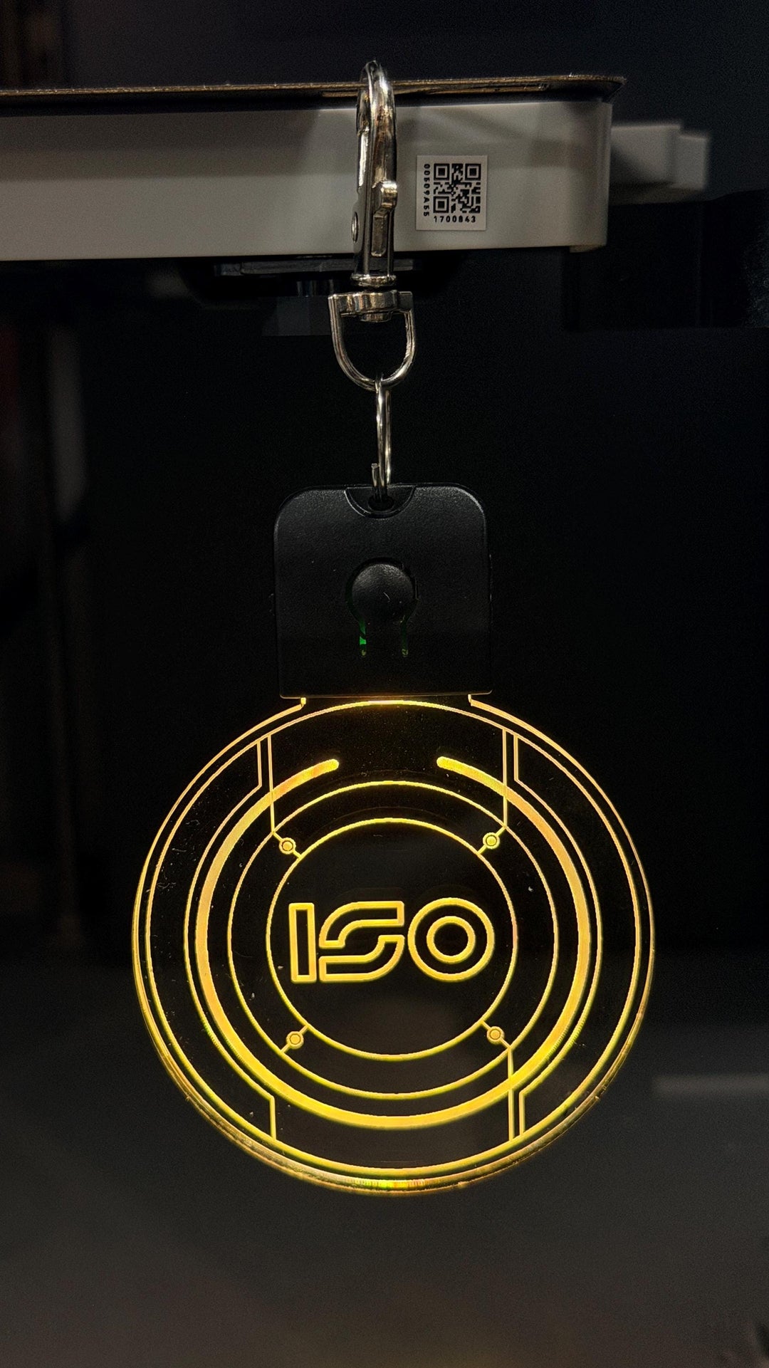 LED Identity Disc - Personalized Color Changing LED Charm for Cosplay Gear