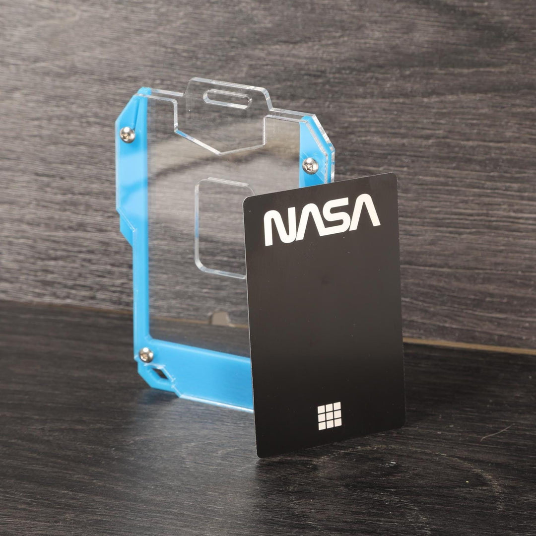NASA ID Card - Personalized Aluminum Space Badge | Custom Laser Engraved Gift