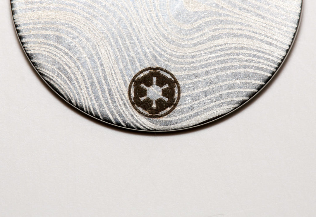 Personalized Dog Tag - Beskar Ingot Custom Pet Tag | Weatherproof Metal ID