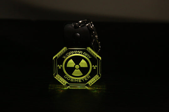 Color Changing Keychain - Cyberpunk LED Light Up Zipper Pull with USB Rechargeable Battery
