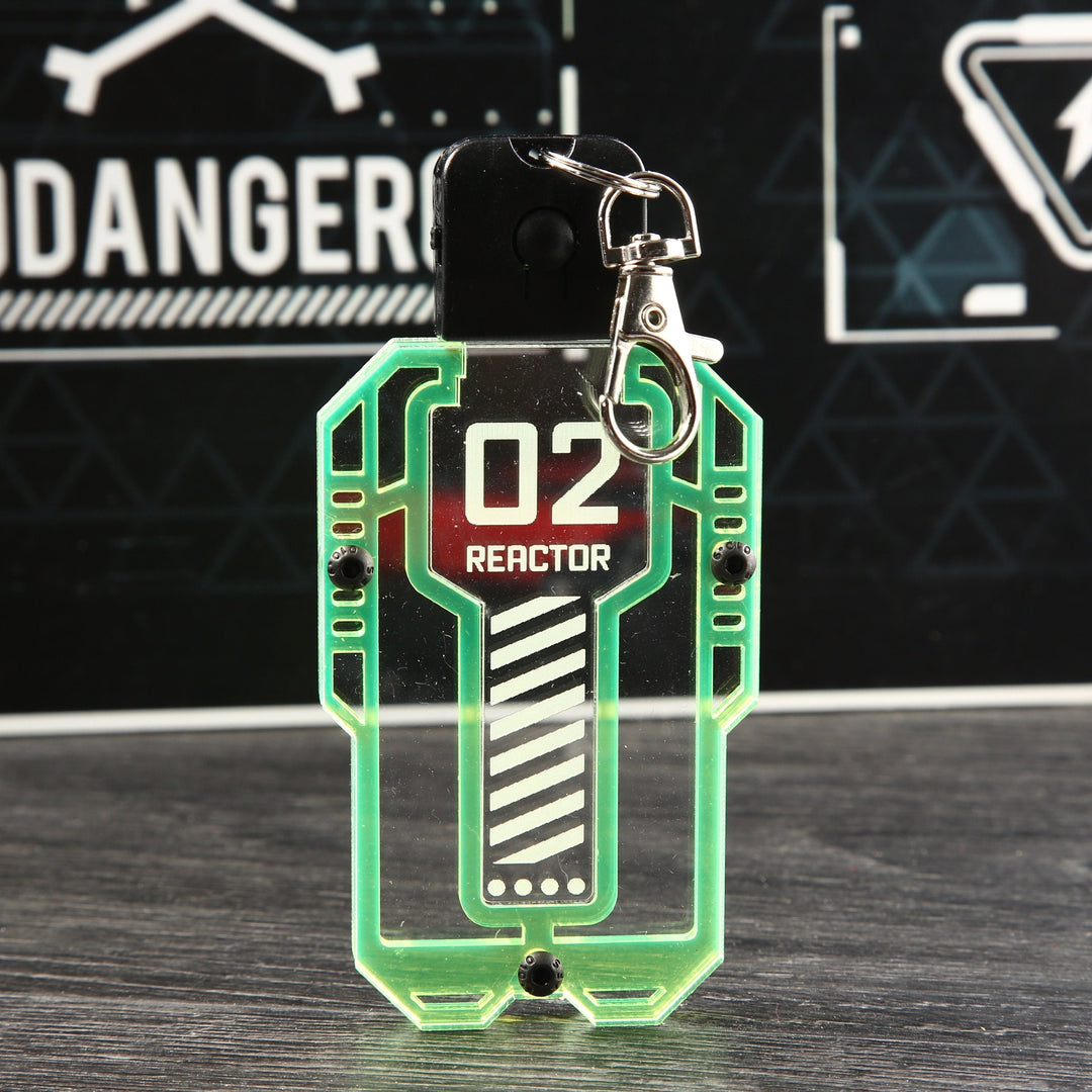 Cyberpunk Access Key - LED Rechargeable Pendant | Futuristic Cosplay Prop