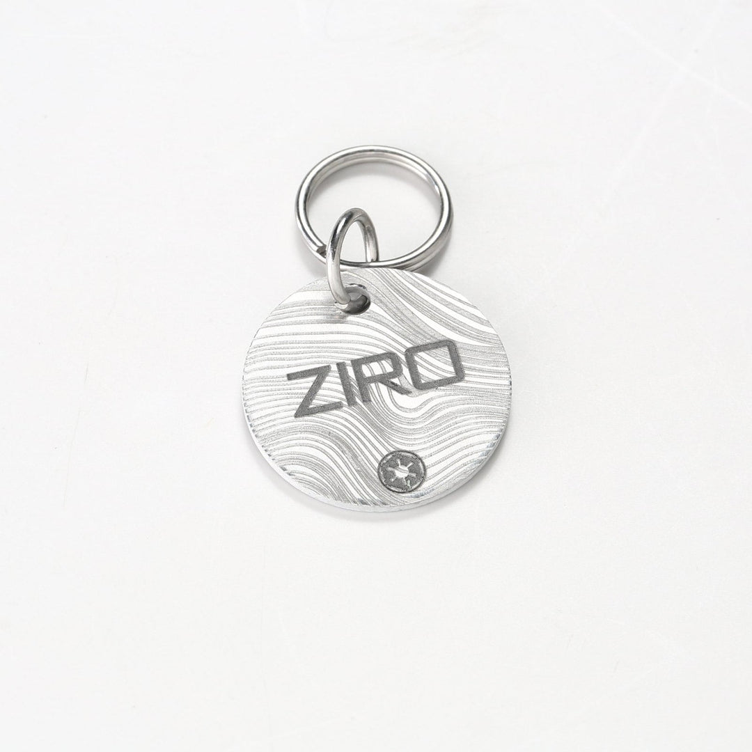 Personalized Dog Tag - Beskar Ingot Custom Pet Tag | Weatherproof Metal ID