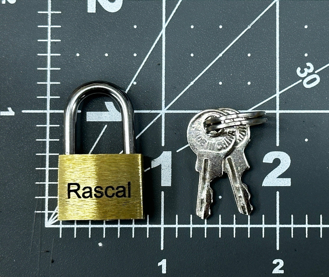 Puppy Play Collar Locks - Miniature Padlock With Keys | Decorative Puppy Play Accessories