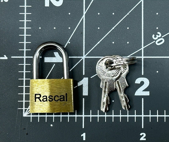 Puppy Play Collar Locks - Miniature Padlock With Keys | Decorative Puppy Play Accessories