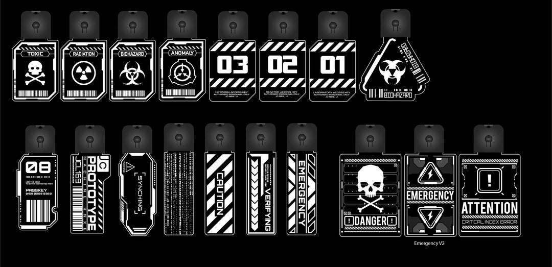 Color Changing Keychain - Cyberpunk LED Light Up Keychain with USB Charging Cord