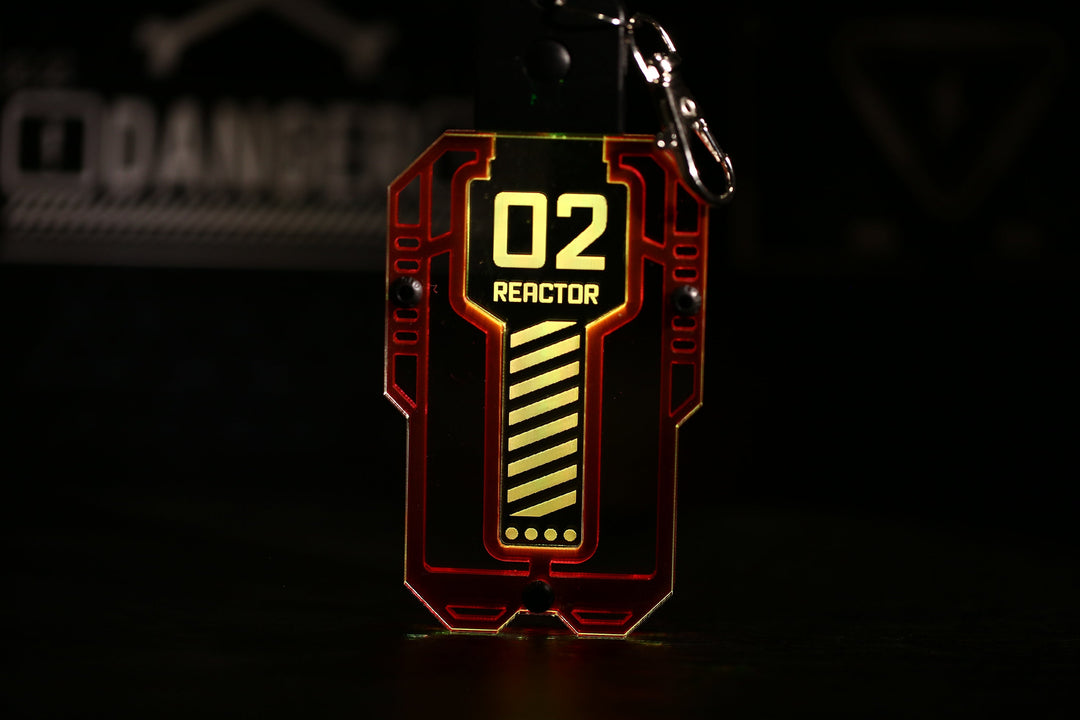 Cyberpunk Access Key - LED Rechargeable Pendant | Futuristic Cosplay Prop