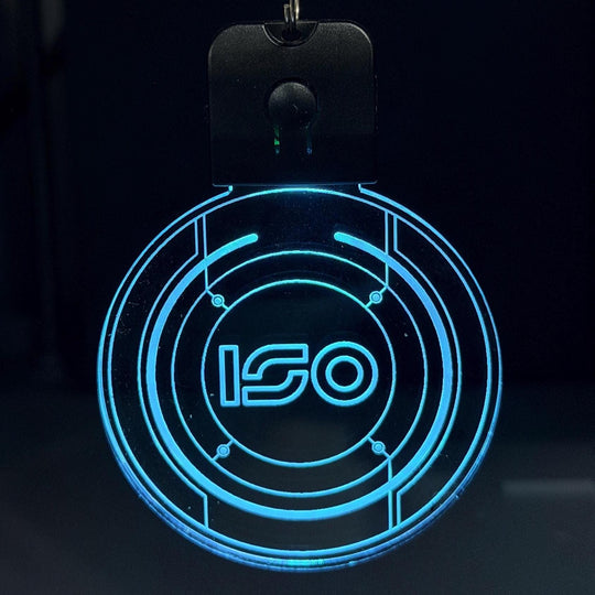 LED Identity Disc - Personalized Color Changing LED Charm for Cosplay Gear