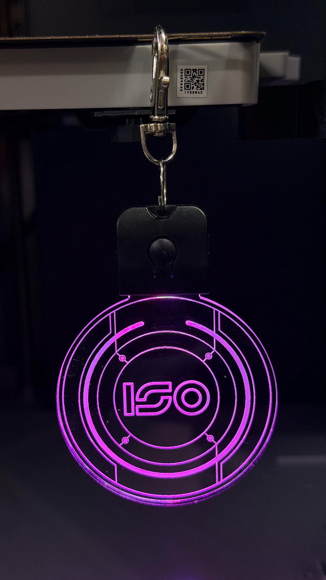 LED Identity Disc - Personalized Color Changing LED Charm for Cosplay Gear