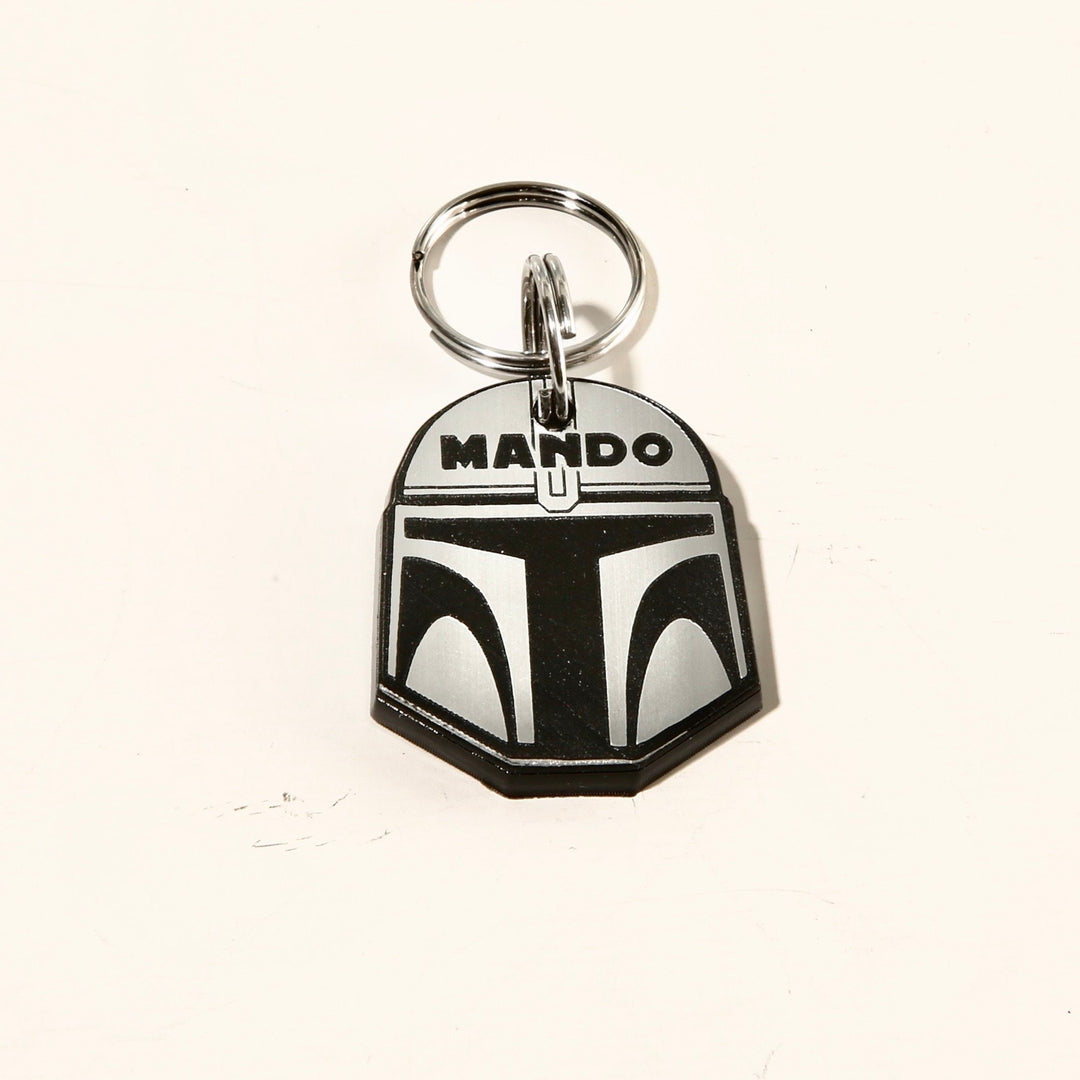 Personalized Pet Tag – Custom Star Wars Dog Collar Tag | Kylo Ren & Darth Vader