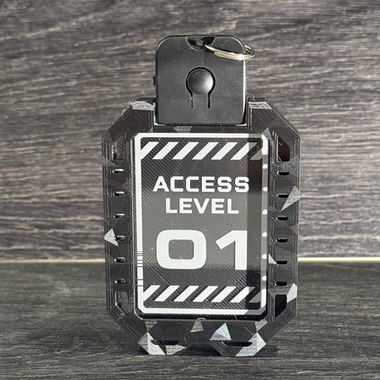 Cyberpunk LED Badges – Rechargeable Acrylic Cosplay Badge with Flash Mode