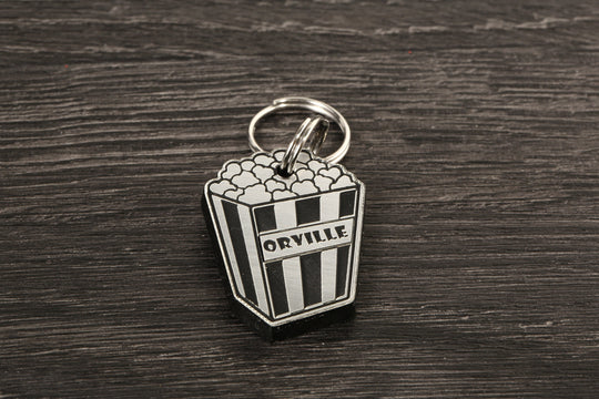 Custom Pet Tag - Personalized Dog Collar Tag With Silent, Weatherproof Acrylic Design