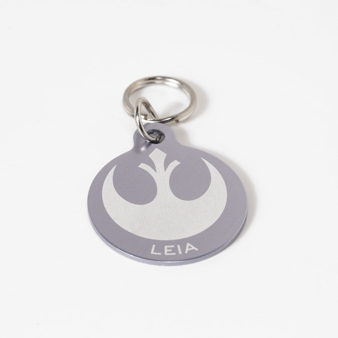 Personalized Sci-Fi Pet Tag - Custom Name Aluminum Weatherproof Pet ID Tag