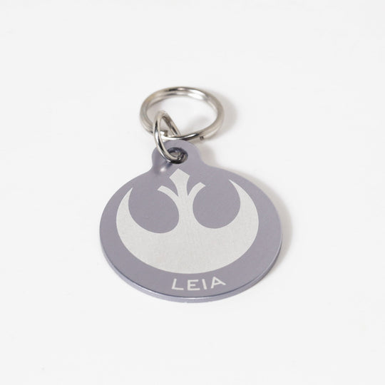 Personalized Sci-Fi Pet Tag - Custom Name Aluminum Weatherproof Pet ID Tag