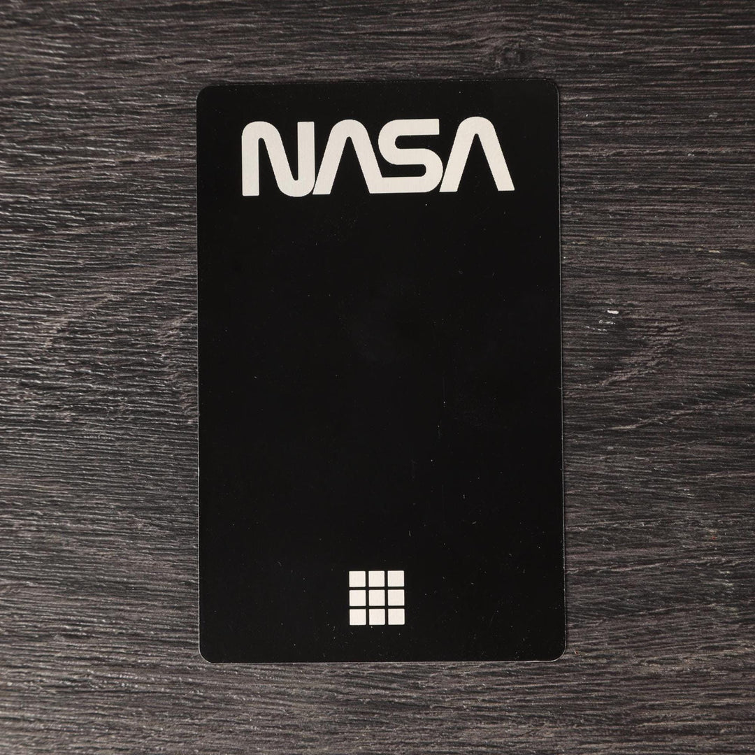 NASA ID Card - Personalized Aluminum Space Badge | Custom Laser Engraved Gift
