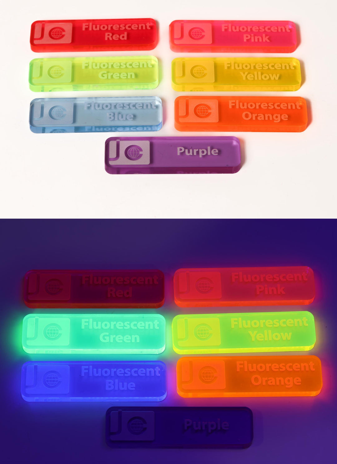 Retro Motel Keychain - Custom Text Acrylic Keychain With Split Ring Accessory