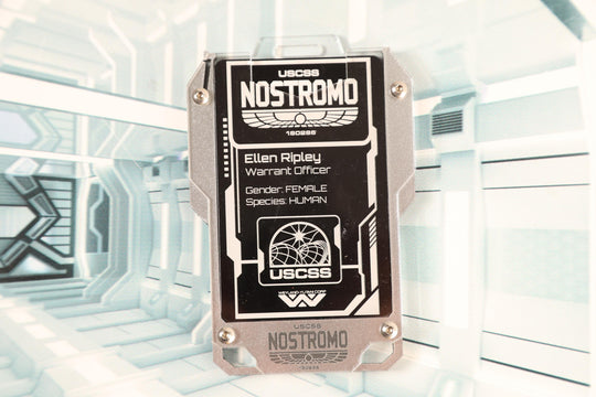 USCSS Nostromo ID Card – Personalized Laser Engraved Aluminum Access Pass