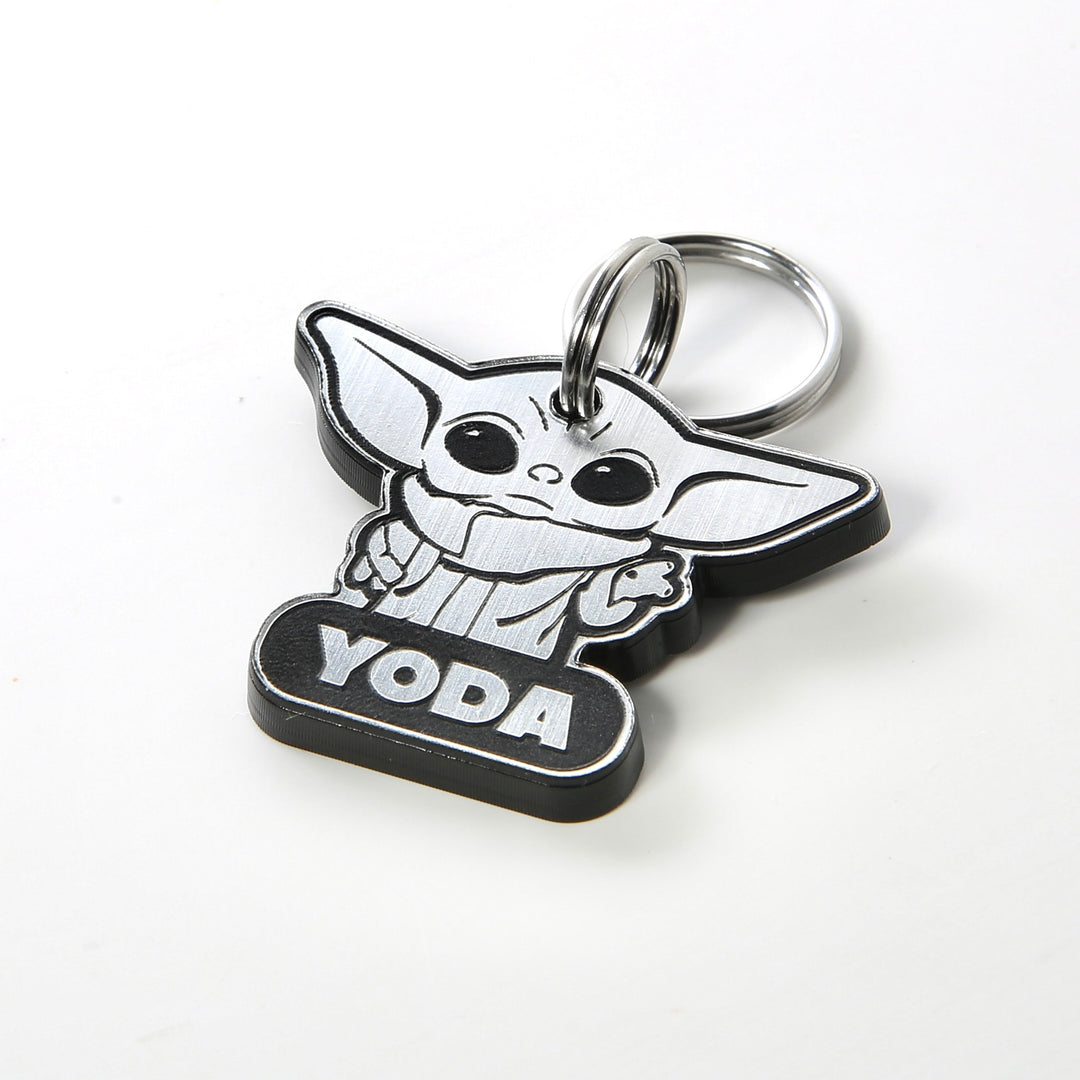 Personalized Pet Tag – Custom Star Wars Dog Collar Tag | Kylo Ren & Darth Vader