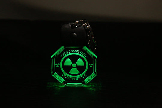 Color Changing Keychain - Cyberpunk LED Light Up Zipper Pull with USB Rechargeable Battery