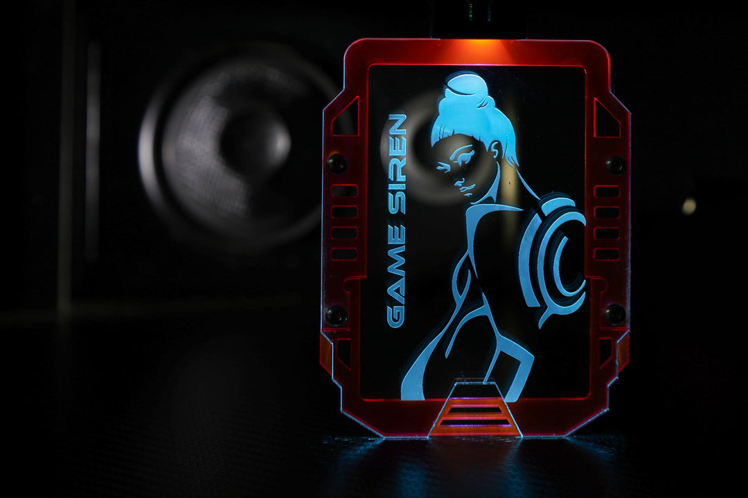 Personalized Badge Holder - Custom ID Holder With Engraved Card & Hex Screw Assembly