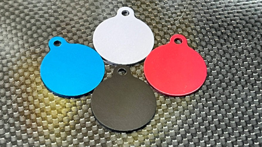 Death Star Dog Tag – Personalized Custom Pet ID, Weatherproof Aluminum Tag