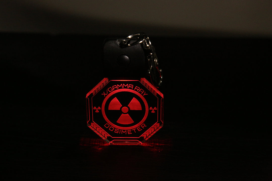 Color Changing Keychain - Cyberpunk LED Light Up Zipper Pull with USB Rechargeable Battery