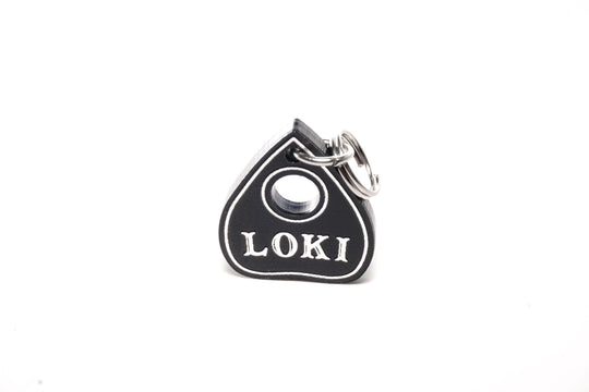Personalized Pet Tag – Ouija Pet Tag With Stainless Steel Ring | Weatherproof Acrylic