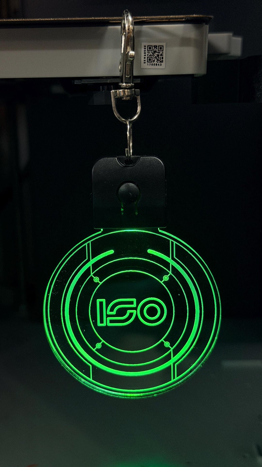 LED Identity Disc - Personalized Color Changing LED Charm for Cosplay Gear