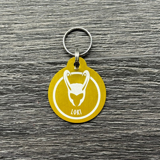 Personalized Pet Tag - Custom Dog Tag Aluminum Weatherproof Collar Name