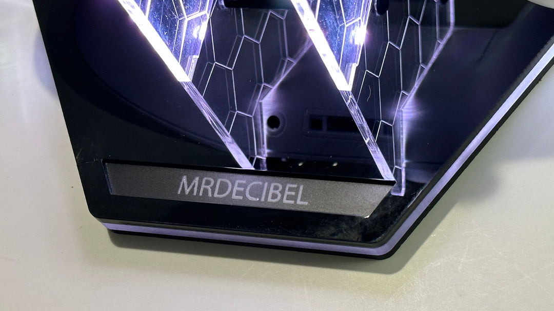 Personalized Game Controller Stand - Custom Gamer Tag Display | RGB LED Light