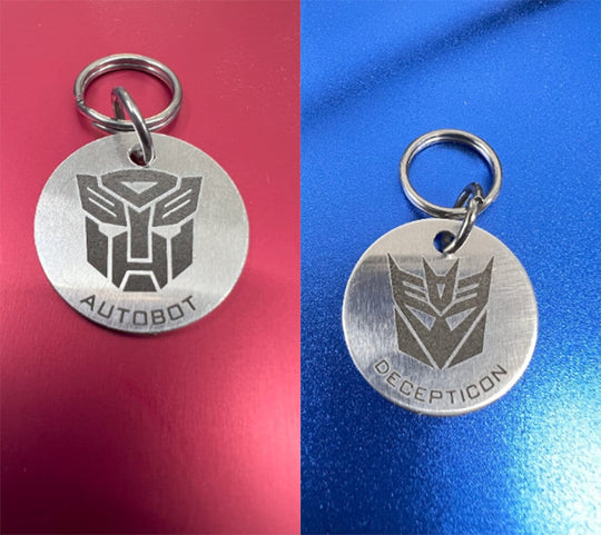 Personalized Pet Tag – Custom Dog Tag | Metal, Weatherproof Sci-Fi Pet ID