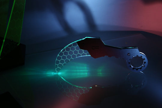 Cyberpunk Cosplay Blade | LED Light-Up Prop - Futuristic Cosplay Accessory