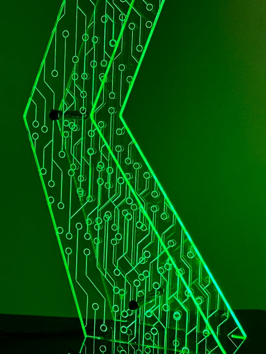 Personalized Headphone Stand | Custom Gamer Gift | RGB LED Universal Headset Organizer