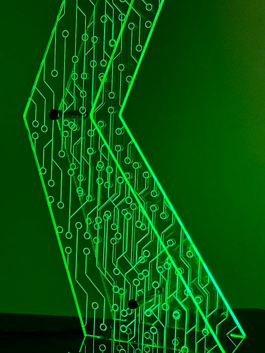 Personalized Headphone Stand | Custom Gamer Gift | RGB LED Universal Headset Organizer