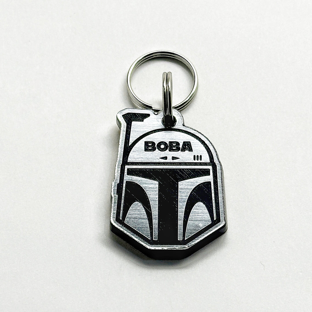 Personalized Pet Tag – Custom Star Wars Dog Collar Tag | Kylo Ren & Darth Vader