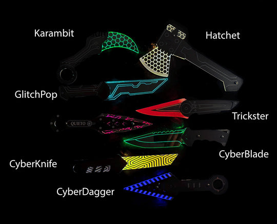Cyberpunk Cosplay Blade | LED Light-Up Prop - Futuristic Cosplay Accessory