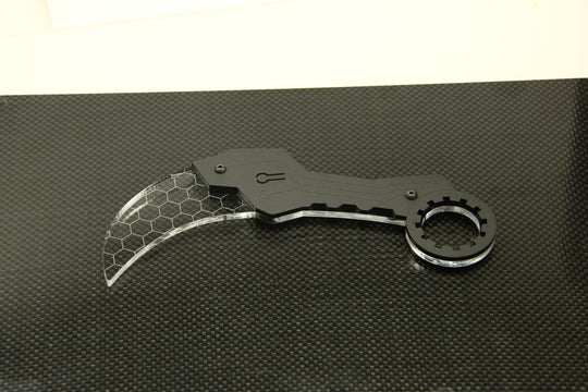 Cyberpunk Cosplay Blade | LED Light-Up Prop - Futuristic Cosplay Accessory