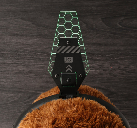 LED Mecha Rabbit Headphone - Cyberpunk Headset with Color Changing LED Ears