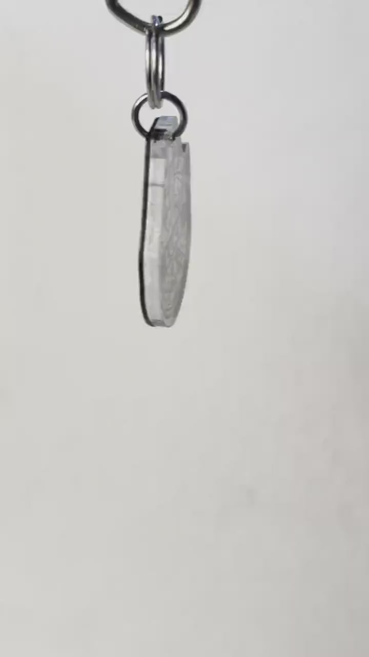 Millennium Falcon Dog Tag - Personalized Silent Acrylic Pet Collar Tag