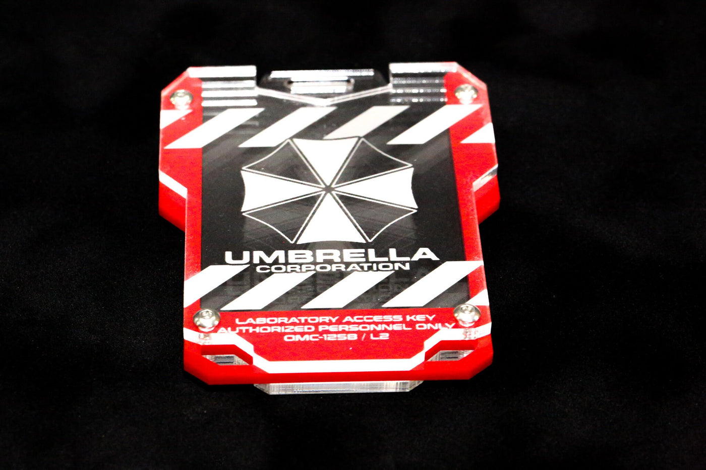 Umbrella Corp Cyberpunk keycard style card ID holder - Jones Creativity