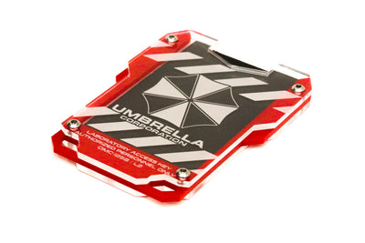 Umbrella Corp Cyberpunk keycard style card ID holder - Jones Creativity