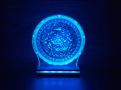 Stargate LED Sign - Stargate Neon Sign  - Stargate SG-1 perfect as a gift for a fan. Place in Mancaves, bars, garages - Made in the USA!