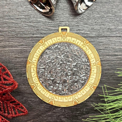 Personalized Stargate Christmas Ornament- Stargate Christmas Tree Decoration - Stargate Ornament- Stargate Christmas Gift